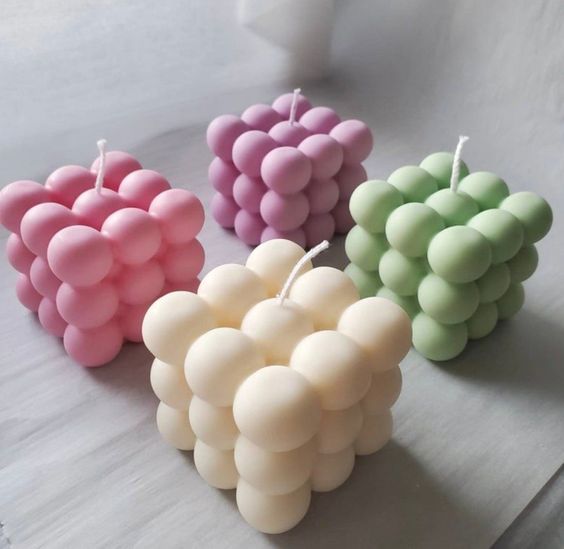 Bubble Soy Wax Candles