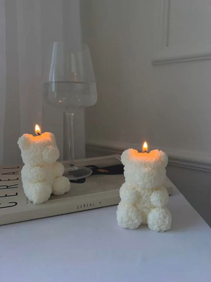 Natural Soy Wax Fragrance Teddy Candles