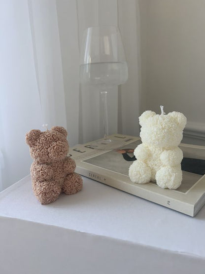 Natural Soy Wax Fragrance Teddy Candles